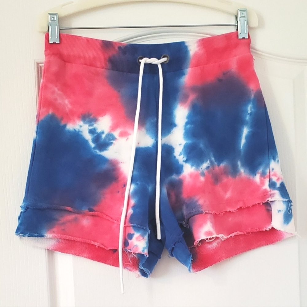 Young fabulous & broke Tie-Dye Shorts